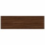 Estantes pared 4 uds madera ingeniería marrón 100x30x1,5 cm de , Estantes y estanterías - Ref: Foro24-838301, Precio: 41,10 €...