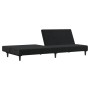 Sofá cama de 2 plazas terciopelo negro de , Sofás - Ref: Foro24-375735, Precio: 215,99 €, Descuento: %