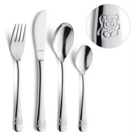 Amefa Teddy 4-Piece Children's Cutlery Set by Amefa, Cutlery sets - Ref: Foro24-439151, Price: 20,99 €, Discount: %