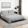 Gray cotton duvet cover set 135x200 cm by , Duvet covers - Ref: Foro24-136454, Price: 21,79 €, Discount: %