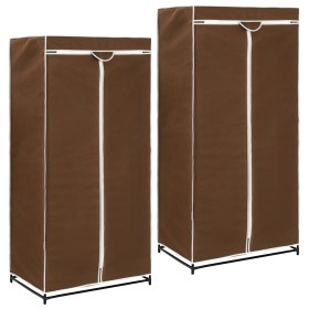 Kleiderschränke 2 Einheiten braun 75x50x160 cm von vidaXL, Kleiderschränke - Ref: Foro24-282442, Preis: 45,58 €, Rabatt: %