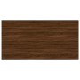 Estantes pared 4 uds madera ingeniería marrón 100x50x1,5 cm de , Estantes y estanterías - Ref: Foro24-838308, Precio: 61,08 €...