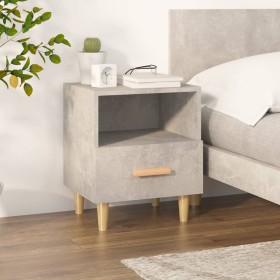 Bedside table in concrete gray color, 40x35x47 cm by vidaXL, Nightstands - Ref: Foro24-812014, Price: 42,99 €, Discount: %