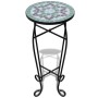 Mosaic side table for green and white plants by , Pot stands - Ref: Foro24-41130, Price: 43,43 €, Discount: %