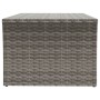 Mesa de centro ratán sintético gris 100x50x40 cm de , Mesas de centro - Ref: Foro24-319391, Precio: 101,35 €, Descuento: %