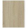 Set de muebles de baño 2 pzas madera contrachapada blanco roble de , Muebles de baño - Ref: Foro24-804814, Precio: 78,88 €, D...