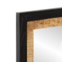 Solid mango wood and glass bathroom mirror 55x1x60 cm by , Bathroom furniture - Ref: Foro24-358575, Price: 51,99 €, Discount: %