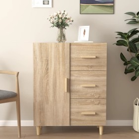 Sonoma Oak Engineered Wood Sideboard 69.5x34x90 cm by , Sideboards - Ref: Foro24-812171, Price: 97,05 €, Discount: %