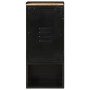 Iron and solid mango wood bathroom cabinet 40x27x90 cm by , Bathroom furniture - Ref: Foro24-358562, Price: 89,18 €, Discount: %