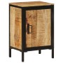 Mueble de baño madera maciza de mango y hierro 40x30x60 cm de , Muebles de baño - Ref: Foro24-358574, Precio: 95,29 €, Descue...