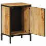 Solid mango wood and iron bathroom cabinet 40x30x60 cm by , Bathroom furniture - Ref: Foro24-358574, Price: 95,29 €, Discount: %