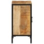 Mueble de baño madera maciza de mango y hierro 40x30x60 cm de , Muebles de baño - Ref: Foro24-358574, Precio: 95,29 €, Descue...