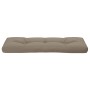 Cushion for a taupe gray fabric pallet sofa 120x40x12 cm by , Cushions for chairs and sofas - Ref: Foro24-315244, Price: 28,9...