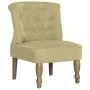 French style chairs 2 units green fabric by , Armchairs - Ref: Foro24-282332, Price: 213,38 €, Discount: %