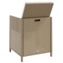 Gartenstühle mit Kissen 4 Einheiten synthetisches Rattan beige von , Gartenstühle - Ref: Foro24-316804, Preis: 177,93 €, Raba...