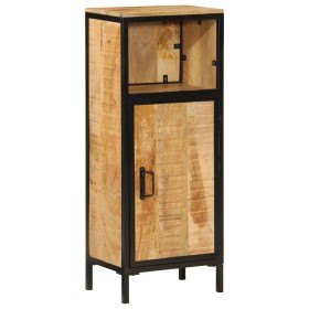 Solid mango wood and iron bathroom furniture 40x27x90 cm by , Bathroom furniture - Ref: Foro24-358571, Price: 134,39 €, Disco...