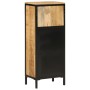 Solid mango wood and iron bathroom furniture 40x27x90 cm by , Bathroom furniture - Ref: Foro24-358571, Price: 134,39 €, Disco...