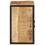 Mueble de baño madera maciza de mango y hierro 40x30x50 cm de , Muebles de baño - Ref: Foro24-358573, Precio: 91,74 €, Descue...