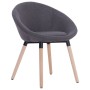 Dining chairs 2 units dark gray fabric by vidaXL, dining chairs - Ref: Foro24-283440, Price: 190,99 €, Discount: %