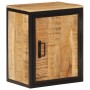 Mueble de baño madera maciza de mango y hierro 40x30x50 cm de , Muebles de baño - Ref: Foro24-358573, Precio: 91,74 €, Descue...