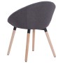 Dining chairs 2 units dark gray fabric by vidaXL, dining chairs - Ref: Foro24-283440, Price: 190,99 €, Discount: %