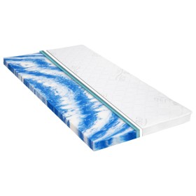 Mattress topper 90x200 cm gel foam 7 cm by vidaXL, Mattress covers - Ref: Foro24-282783, Price: 138,99 €, Discount: %