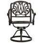 Bistro table and chairs 3-piece set, cast aluminum, bronze color. by , Garden sets - Ref: Foro24-3070595, Price: 622,67 €, Di...