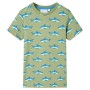 Camiseta infantil caqui claro 116 de , Camisetas para niños - Ref: Foro24-12301, Precio: 7,99 €, Descuento: %