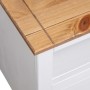 Weißer TV-Eckschrank aus Kiefernholz im Panama-Stil, 93 x 49 x 49 cm von vidaXL, TV-Möbel - Ref: Foro24-282687, Preis: 123,29...