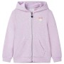 Sudadera infantil con capucha y cremallera lila mezcla 128 de , Camisetas para niños - Ref: Foro24-10987, Precio: 14,99 €, De...