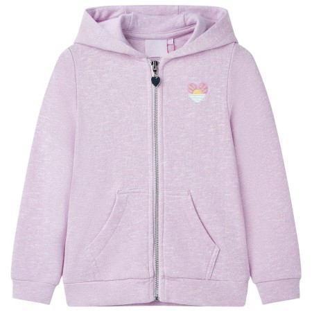 Kinder Hoodie mit Reißverschluss lila mix 128 von , Kinder-T-Shirts - Ref: Foro24-10987, Preis: 14,50 €, Rabatt: %