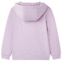 Sudadera infantil con capucha y cremallera lila mezcla 128 de , Camisetas para niños - Ref: Foro24-10987, Precio: 14,99 €, De...