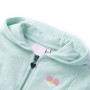 Heller mintgrüner Hoodie mit hellem mintgrünem Kapuzenpullover mit Reißverschluss 116 von , Kinder-T-Shirts - Ref: Foro24-109...