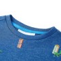 Camiseta infantil azul oscuro mélange 140 de , Camisetas para niños - Ref: Foro24-12233, Precio: 10,20 €, Descuento: %