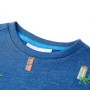 Camiseta infantil azul oscuro mélange 116 de , Camisetas para niños - Ref: Foro24-12231, Precio: 8,66 €, Descuento: %