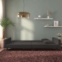 Sofá cama de 2 plazas con dos almohadas terciopelo negro de , Sofás - Ref: Foro24-375923, Precio: 246,99 €, Descuento: %