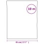 Kunststoff-Fensterplatte weiß transparent 45x1000 cm von , Fensterfolien - Ref: Foro24-155821, Preis: 9,56 €, Rabatt: %