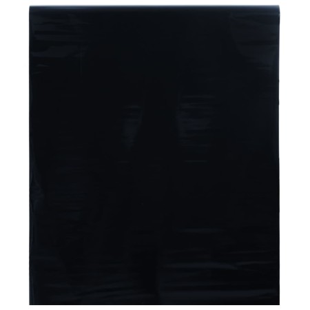 Lámina de ventana esmerilada estática PVC negro 90x2000 cm de , Láminas para ventana - Ref: Foro24-155837, Precio: 29,86 €, D...