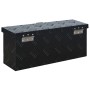 Caja de aluminio 485x140x200 mm negra de vidaXL, Cajas de herramientas - Ref: Foro24-144845, Precio: 79,41 €, Descuento: %