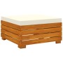 Garden furniture 4 pieces with cushions solid acacia wood by , Garden sets - Ref: Foro24-3087283, Price: 487,79 €, Discount: %