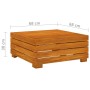 Garden furniture 6 pieces with cushions solid acacia wood by , Garden sets - Ref: Foro24-3087327, Price: 827,57 €, Discount: %