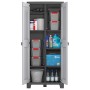 Keter Titan multipurpose storage cabinet black and gray 182 cm by , Lockers and storage cabinets - Ref: Foro24-434760, Price:...