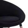 Dining chairs 2 units black fabric by vidaXL, dining chairs - Ref: Foro24-283445, Price: 180,07 €, Discount: %