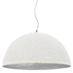 White and silver pendant lamp E27 Ø50 cm by vidaXL, Lamps - Ref: Foro24-50937, Price: 73,58 €, Discount: %