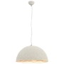 White and silver pendant lamp E27 Ø50 cm by vidaXL, Lamps - Ref: Foro24-50937, Price: 73,99 €, Discount: %