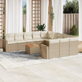 12-piece garden sofa set and brown synthetic rattan cushions by , Modular outdoor sofas - Ref: Foro24-3224350, Price: 875,80 ...