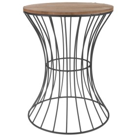 H&S Collection Beige Metal Side Table by H&S Collection, Side tables - Ref: Foro24-424360, Price: 42,99 €, Discount: %