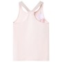 Camiseta de tirantes infantil rosa suave 140 de , Camisetas para niños - Ref: Foro24-11198, Precio: 9,99 €, Descuento: %