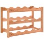 Wine rack for 12 bottles solid walnut wood by vidaXL, Wine racks - Ref: Foro24-350360, Price: 23,50 €, Discount: %