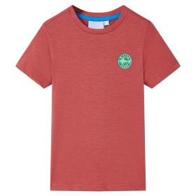 Children's t-shirt in paprika color, size 128 by , Kids T-shirts - Ref: Foro24-12347, Price: 7,99 €, Discount: %